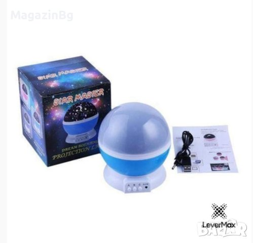 Нощна Звездна Лампа Star Master lampa Чудесен Подарък, снимка 4 - Детски нощни лампи - 43369910