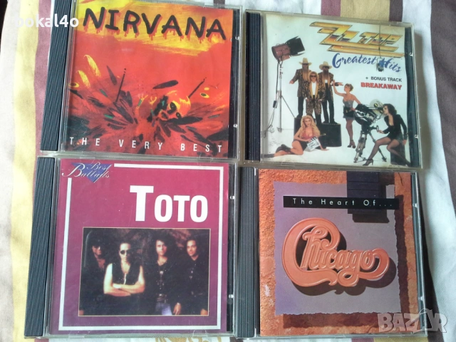 Chicago, Nirvana, ZZ Top, Toto.