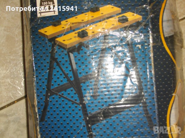 Нова Работна Маса-Менгеме-до 150 кг-Немска-Професионална-Голяма-Пълен Комплект-Meister-DuroPro, снимка 13 - Менгемета - 33070937