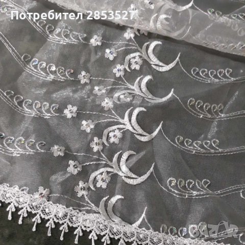 Тишлайфер с бродерия и мъниста , снимка 7 - Покривки за маси - 43660716