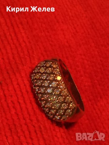 СКЪПОЦЕНЕН БУТИКОВ ЕФЕКТЕН СРЕБЪРЕН ПРЪСТЕН СРЕБРО 925 с МНОГО ЮВЕЛИРНО ФАСЕТИРАНИ ЦИРКОНИ 34605, снимка 17 - Пръстени - 39547546
