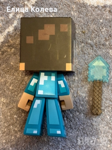 Голяма фигурка Minecraft Steve, снимка 2 - Фигурки - 52918349
