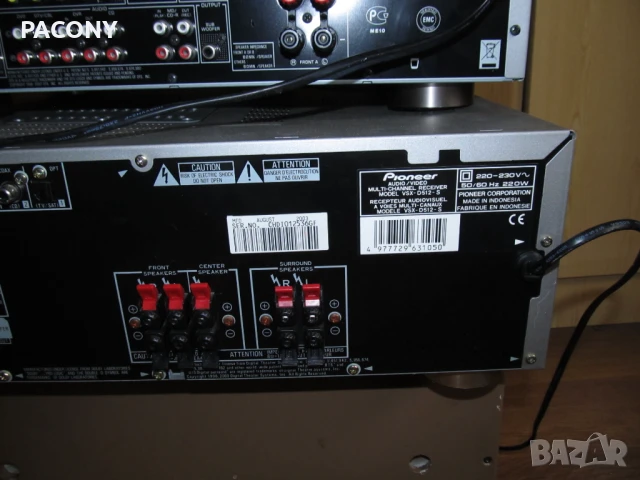 ресивъри YAMAHA RX-V 363  и PIONEER VSX D 512S, снимка 9 - Ресийвъри, усилватели, смесителни пултове - 50492962
