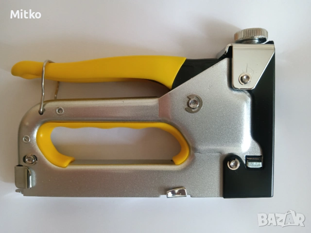 Механичен такер заедно със скоби марка TOPEX , снимка 4 - Такери - 53433460