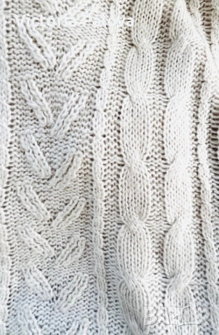 VINTAGE COUTURE пуловер в екрю нюанс, снимка 13 - Блузи с дълъг ръкав и пуловери - 51763021