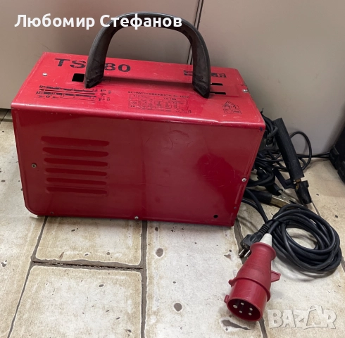 Заваръчен апарат TIP TS180 30-160A , снимка 3 - Други инструменти - 52008432