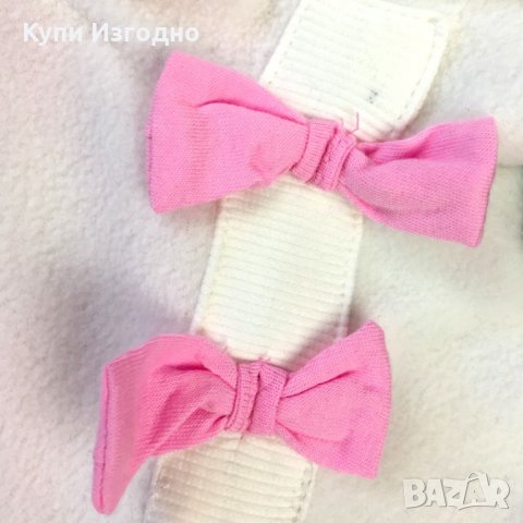 Блуза Суитшърт с Качулка и Апликация Бродерия за Бебе Момиче 0-1-2г , снимка 4 - Бебешки блузки - 28719837