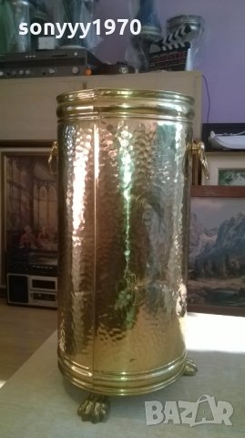 поставка за чадъри 42х23см-мед/месинг-внос швеицария, снимка 16 - Колекции - 27490237