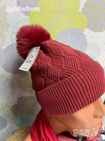 зимна шапка, снимка 4 - Шапки - 52459974