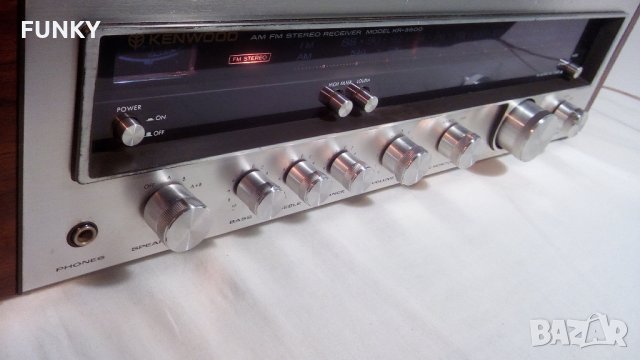 Kenwood KR-3600 Stereo Receiver 1976 - 1978, снимка 3 - Ресийвъри, усилватели, смесителни пултове - 33041133