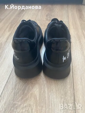 НОВИ Дамски обувки на платформа естествена кожа, снимка 4 - Дамски ежедневни обувки - 50142426