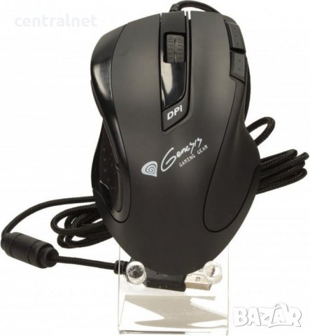 Мишка Genesis GX68 (NMG-0500), гейминг, лазерна (3400 dpi), USB, програмируема, черна, снимка 5 - Клавиатури и мишки - 35497839
