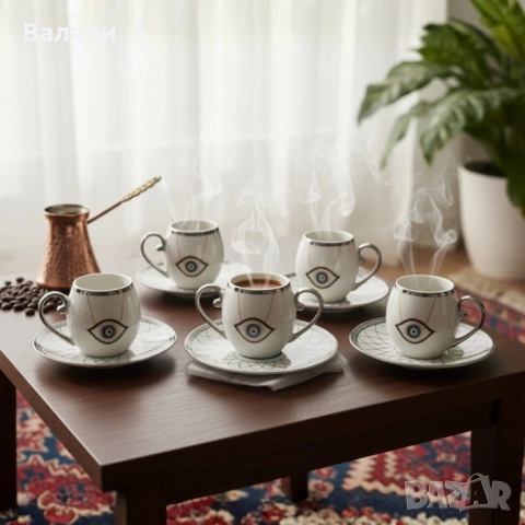 Луксозен порцеланов сервиз + 2в1 блендер и мелничка Cheffinger - Ексклузивен комплект 3 в 1, снимка 6 - Сервизи - 53204757