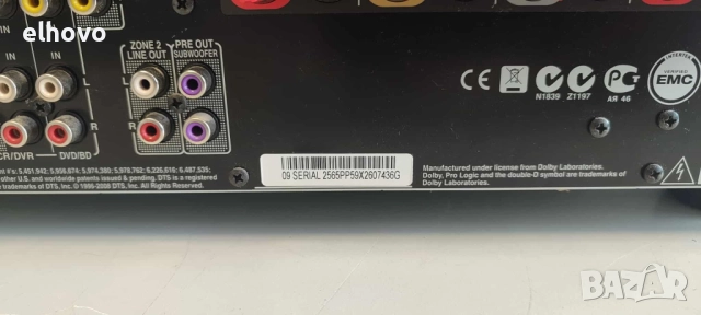 Ресивър Onkyo TX-SR 607#2, снимка 6 - Ресийвъри, усилватели, смесителни пултове - 52244577