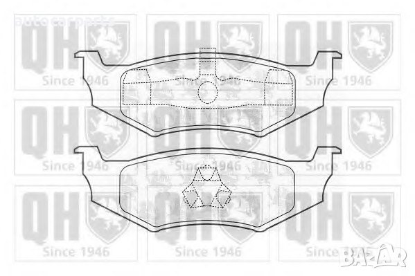 Спирачни накладки за Крайслер и Додж / CHRYSLER и DODGE, снимка 4 - Части - 43514624