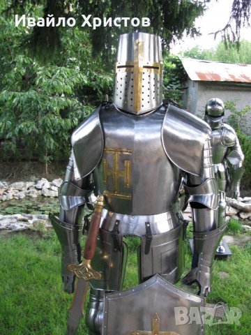Рицарска броня - реален размер, снимка 2 - Антикварни и старинни предмети - 27596256