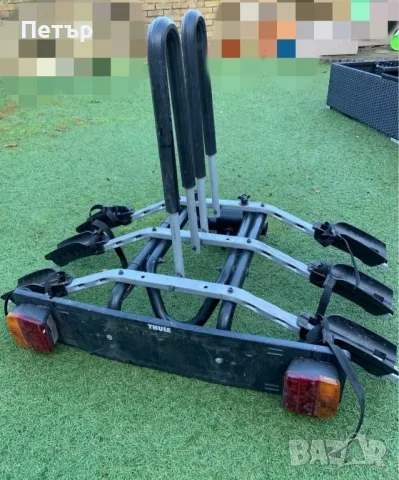 Thule Стойка за теглич на автомобил за велосипеди 3 броя, снимка 3 - Аксесоари и консумативи - 50042438