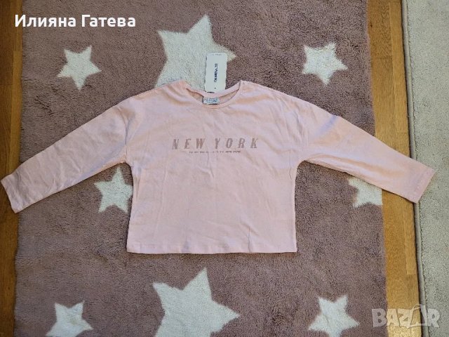 Нова с етикет детска блуза за момиче 7-8г 122-128см LC Waikiki 
