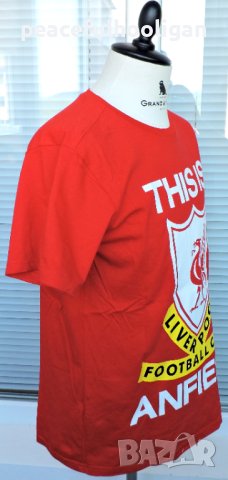 Liverpool FC This is Anfield - футболна фен тениска,оригинал (official merchandise) размер M , снимка 4 - Тениски - 44017183