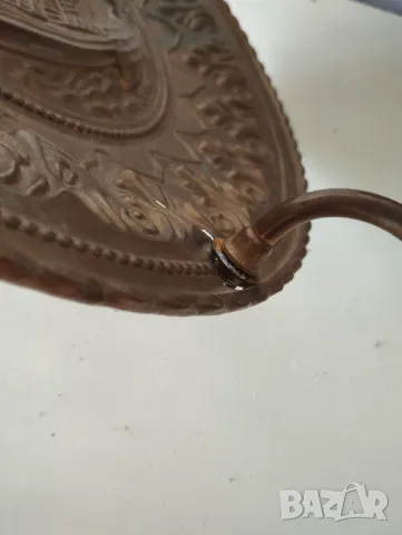 комплект два стари свеещника за стена, снимка 3 - Други ценни предмети - 47679810