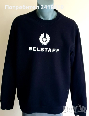 Belstaff Cotton Mens Size L - XL  ОРИГИНАЛ! Мъжка Блуза!, снимка 8 - Блузи - 52352300