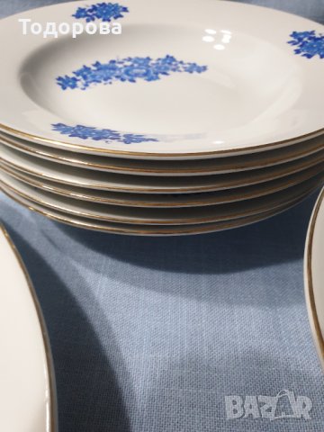 Порцеланови чинии и плата-Китка-Нови пазар, снимка 9 - Сервизи - 35079505