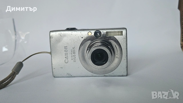 Canon Ixus 80 IS Дигитален фотоапарат камера digital camera photo 8mp 3x zoom, снимка 7 - Фотоапарати - 53380660