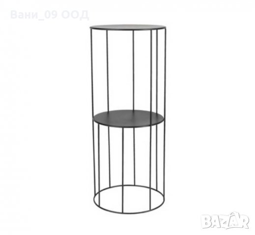 Метален цветарник-рафт 2 в 1, снимка 3 - Декорация за дома - 32527899