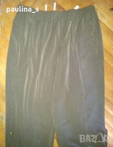 Плътни еластични бермуди 3/4XL, снимка 2 - Панталони - 26263526