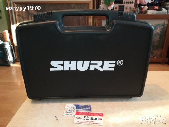 ★ █▬█ 0 ▀█▀ ★ SHURE MIC WIRELESS X2 3110220904, снимка 2 - Микрофони - 38506594