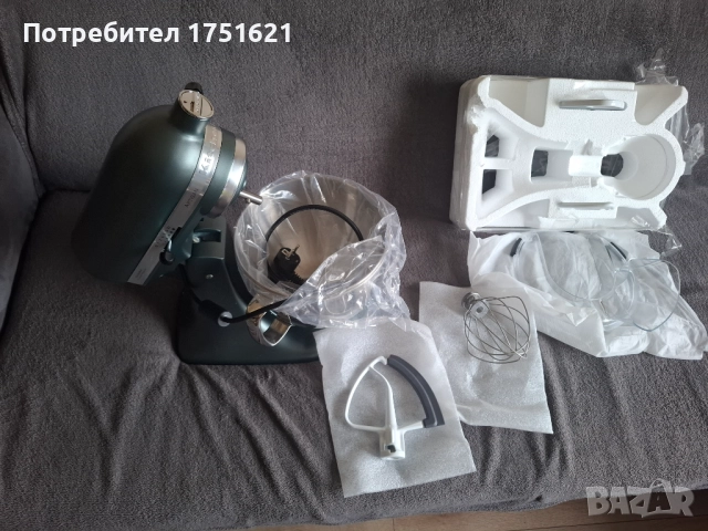 Нов кухненски робот Kitchen aid Artisan , снимка 4 - Кухненски роботи - 52091909