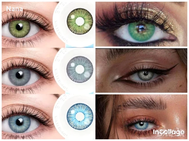 Екстеншън и цветни лещи, снимка 5 - Аксесоари за коса - 49736986