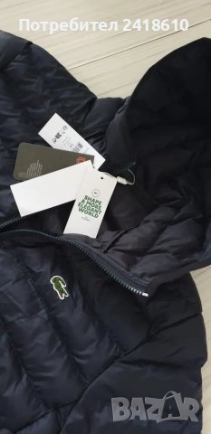 Lacoste Mens Size 54 / L Water Repellent НОВО! ОРИГИНАЛ! Мъжко Зимно пухено Яке!