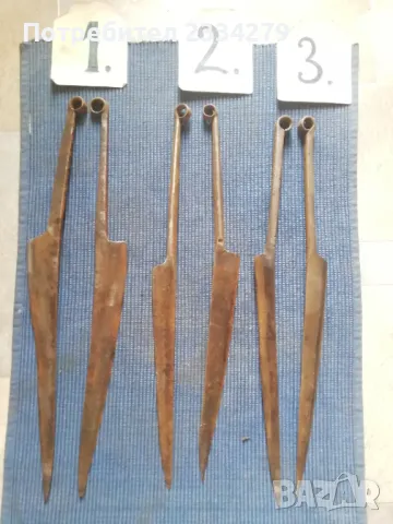 Стари ковани ножици за стригане на вълна от възрождението, снимка 2 - Антикварни и старинни предмети - 47474739