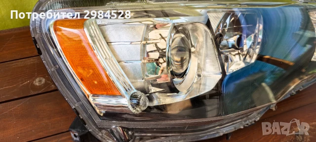 Десен фар за Mitsubishi Outlander 2 Xenon Facelift, снимка 2 - Части - 50711770