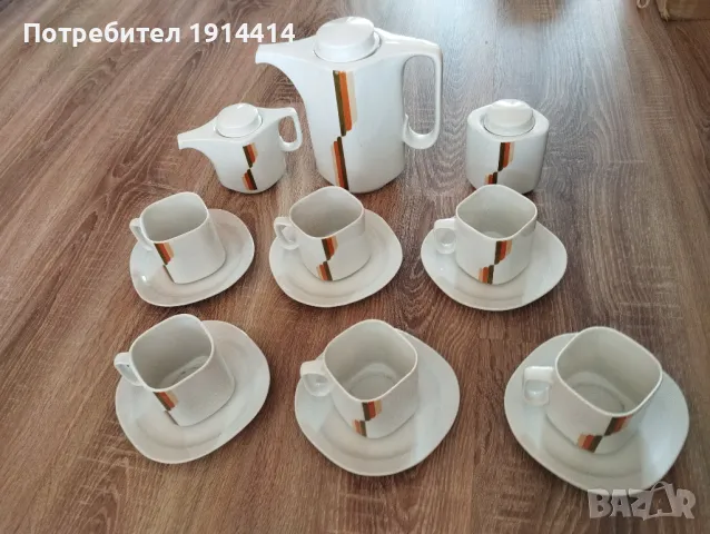 Сервиз за чай   15 части, снимка 3 - Сервизи - 49756379