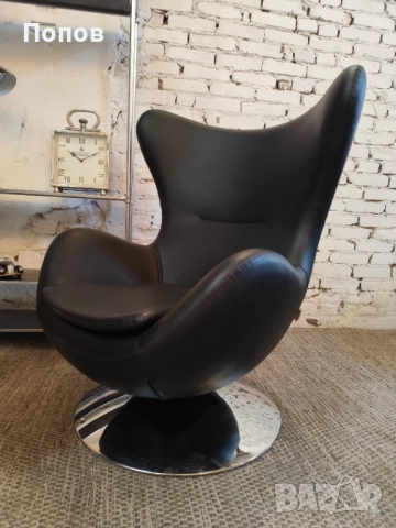 Кресло яйце, снимка 2 - Дивани и мека мебел - 51726552