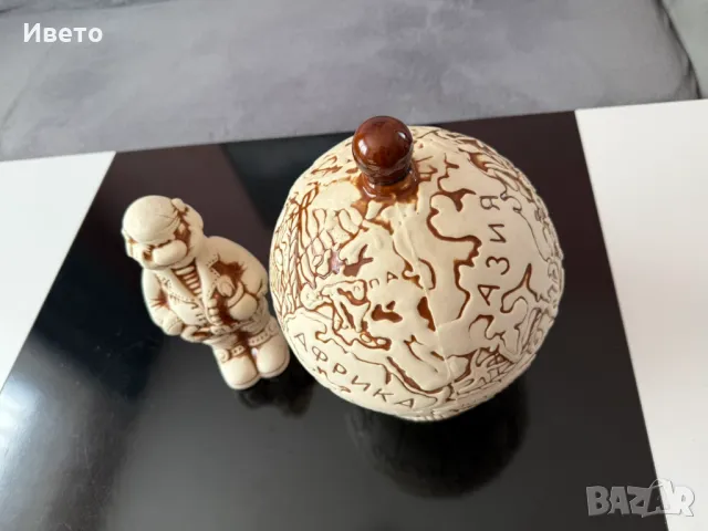 Керамичен глобус, снимка 3 - Декорация за дома - 49969702