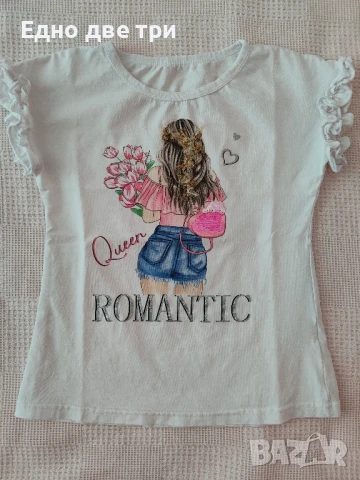 Детски тениски и панталонки 122 см./ 7г., снимка 8 - Детски тениски и потници - 51097953