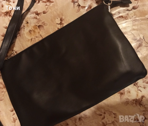 RESERVED Оригинал Нова Кожена Дамска Чанта , снимка 4 - Чанти - 52346456