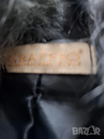 Graffio,Italy Късо модерно палто L, снимка 4 - Палта, манта - 53252749