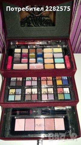 Луксозен куфар с гримове с немско "ЧЕРВЕНО КАДИФЕ " , снимка 2 - Комплекти и лотове - 33150932