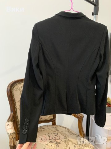 Дамско черно сако, снимка 18 - Сака - 43952153