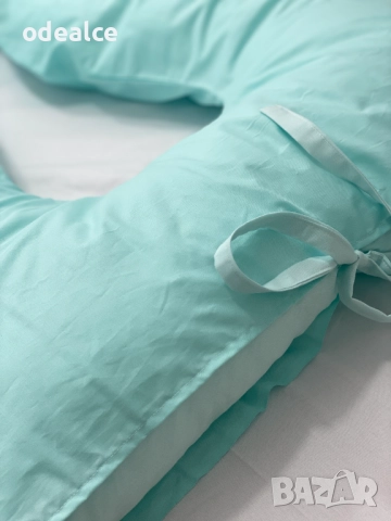 ВЪЗГЛАВНИЦА ЗА БРЕМЕННИ U-образна за комфортен сън по време на бременност , снимка 8 - Възглавници - 42336975