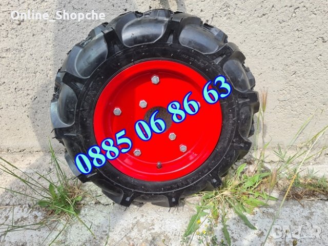 Гуми за мотофреза, мотоблок с джанти, външни и вътрешни гуми, джанти - 4х8, 4х10, 5х10, 5х12, 4х12, снимка 2 - Гуми и джанти - 34919570
