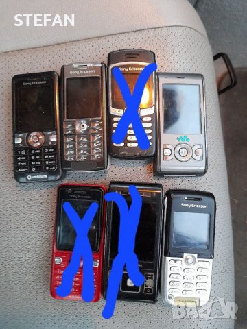 SONY ERICSSON РАЗНИ МОДЕЛИ