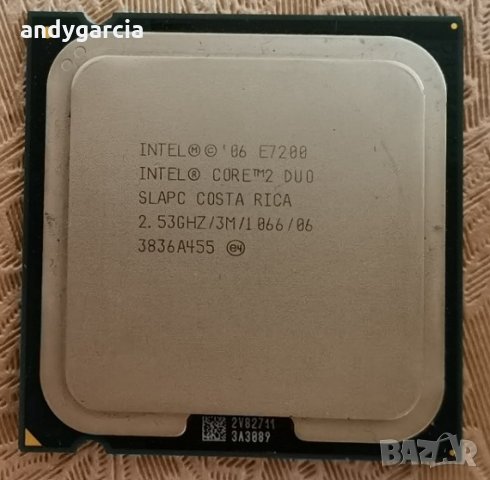 Intel® Core™2 Duo Processor E7200 (3M Cache, 2.53 GHz, 1066 MHz FSB), снимка 3 - Процесори - 34660677