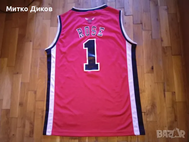 Derrick Rose Chicago Bulls NBA баскетболна тениска размер М, снимка 11 - Баскетбол - 49852096