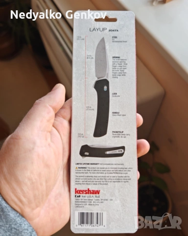 Продавам ножове от колекция - Kershaw, Boker, CRKT, снимка 5 - Ножове - 53600696