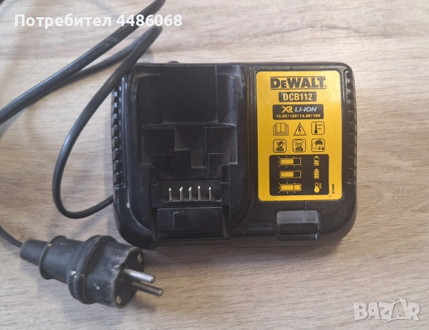 зарядно устройство dewalt dcb112 xr 10.8v, 12v, 14.4v, 18v